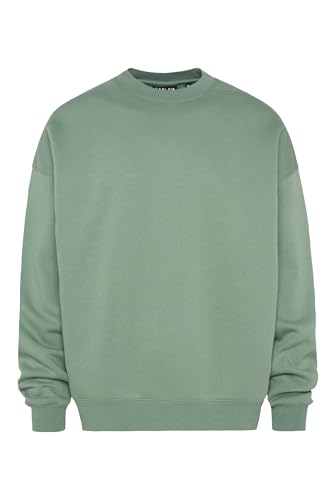 HARLEM SOUL Herren/Damen Sweatshirt Oversize AD-AM | Langarm Sweatpullover Unisex Jade Green XL HARLEM SOUL Herren/Damen Sweatshirt Oversize AD-AM | Langarm Sweatpullover Unisex Jade Green XL von HARLEM SOUL