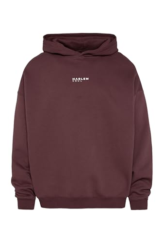 HARLEM SOUL Neutral ELY-AS Hoodie Unisex mit Backprint Cranberry Juice, XXL von HARLEM SOUL