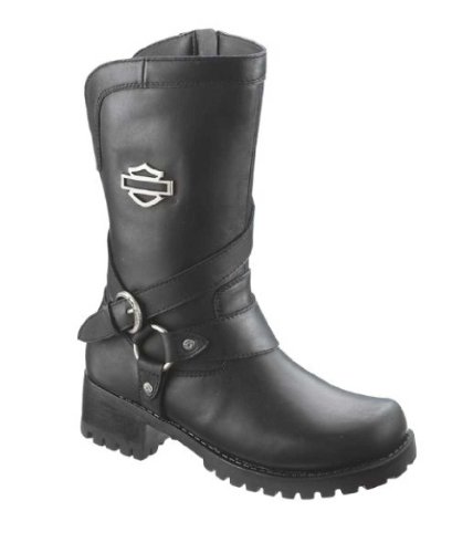 Harley-Davidson Damen Bernstein Mode-Stiefel, schwarz, 39.5 EU von HARLEY-DAVIDSON