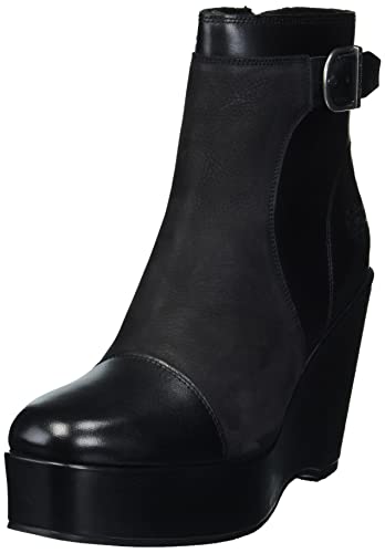 HARLEY-DAVIDSON FOOTWEAR Damen Celina 12,7 cm Keilabsatz Modischer Stiefel, Schwarz, 38 EU von HARLEY-DAVIDSON FOOTWEAR