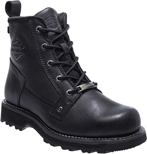 HARLEY-DAVIDSON FOOTWEAR Herren Griggs modischer Stiefel, schwarz, 39.5 EU von HARLEY-DAVIDSON