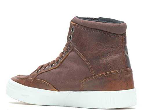 HARLEY-DAVIDSON FOOTWEAR Unisex-Erwachsene Rosemont Sneaker, Braun, 38.5 EU von HARLEY-DAVIDSON FOOTWEAR