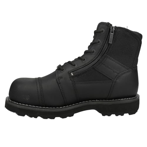 Harley-Davidson Men's Biker, Moto, Boot Motorcycle, Black, 12 von HARLEY-DAVIDSON FOOTWEAR