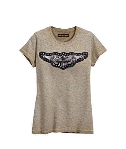 Harley-Davidson T-Shirt Studded Wing, M von HARLEY-DAVIDSON
