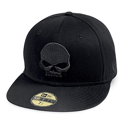 HARLEY-DAVIDSON 59FIFTY Skull Baseball Cap 99400-14VM Herren Hat, schwarz, XXL von HARLEY-DAVIDSON