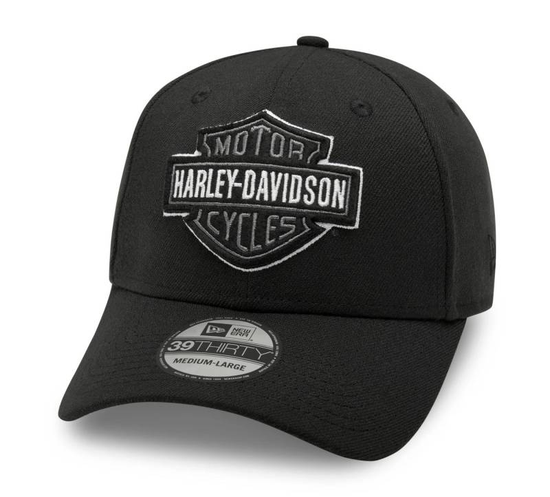 HARLEY-DAVIDSON Baseball Cap Herren Bar&Shield Motorrad Cappy Biker Kappe Basecap Mütze Stretchband von HARLEY-DAVIDSON