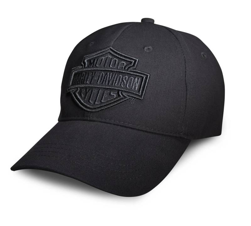 HARLEY-DAVIDSON Baseball Cap Phantom Logo Cappy Gestickte Grafik Verstellbar Motorrad Basecap One-Size, Unisex von HARLEY-DAVIDSON