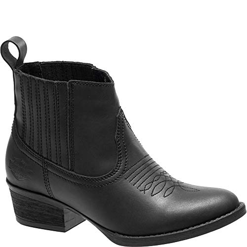 HARLEY-DAVIDSON Curwood Women Black, Größe:39 von HARLEY-DAVIDSON