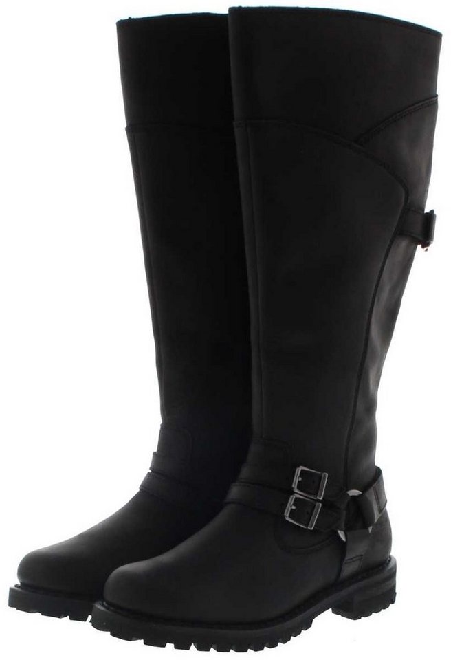 HARLEY-DAVIDSON D84325 Damen Engineerstiefel Schwarz Bikerboots von HARLEY-DAVIDSON