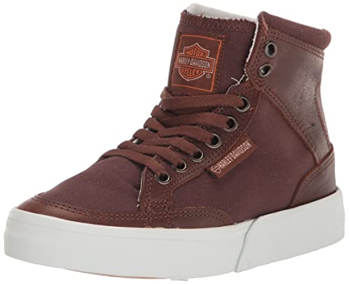 HARLEY-DAVIDSON FOOTWEAR Unisex-Erwachsene Rosemont Sneaker, Braun, 46 EU von HARLEY-DAVIDSON