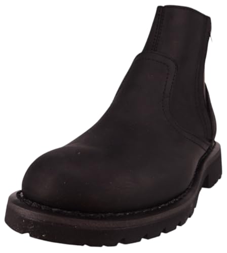 HARLEY-DAVIDSON Herren Winslow 5 Inch Full Grain Leather Black Stiefel 46 EU von HARLEY-DAVIDSON