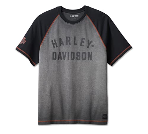 HARLEY-DAVIDSON Iron Bond Raglan Herren T-Shirt, XL von HARLEY-DAVIDSON