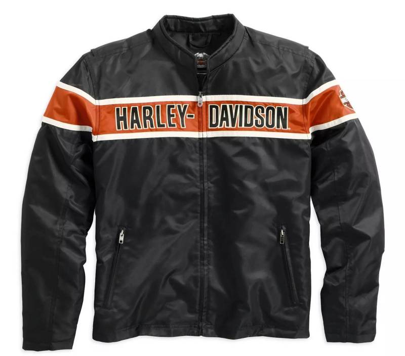 HARLEY-DAVIDSON Motorradjacke Herren Generations Casual Outdoor Freizeitjacke Funktionsjacke Gestickte Grafik-Applikationen. von HARLEY-DAVIDSON