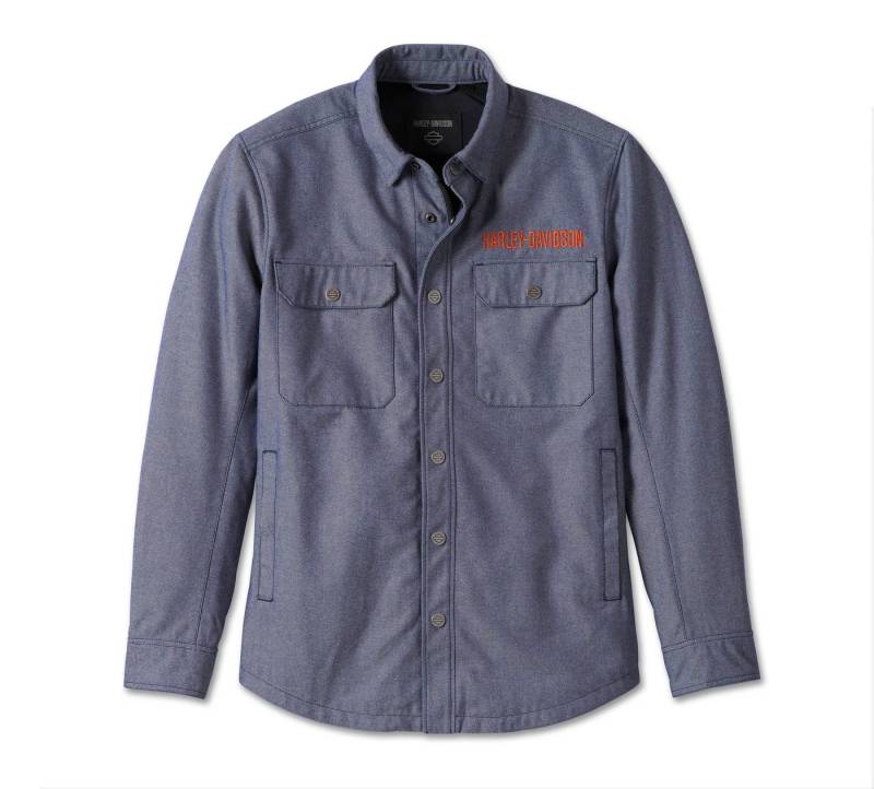 HARLEY-DAVIDSON Motorradjacke Herren Operative Riding Motorrad Hemdjacke Biker Shirt Jacket Vorgeformte Ärmel. Belüftungsösen. von HARLEY-DAVIDSON