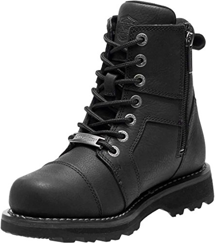 HARLEY-DAVIDSON Oakleigh Damen Motorradstiefel, Schwarz (schwarz), 37 EU von HARLEY-DAVIDSON