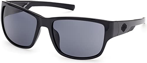 HARLEY-DAVIDSON Herren Hd0966x Sonnenbrille, Schwarz, 60 von HARLEY-DAVIDSON