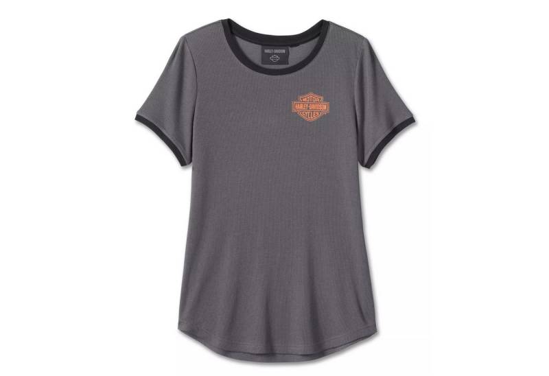 HARLEY-DAVIDSON T-Shirt Damen T-Shirt Screamin Eagle Ringer Bar&Shield Frauen Kurzarm von HARLEY-DAVIDSON
