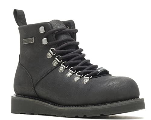 Harley-Davidson Damen Denway 12.7 cm WP Black or Beige Motorradstiefel D87233, Schwarz, 6 US von HARLEY-DAVIDSON