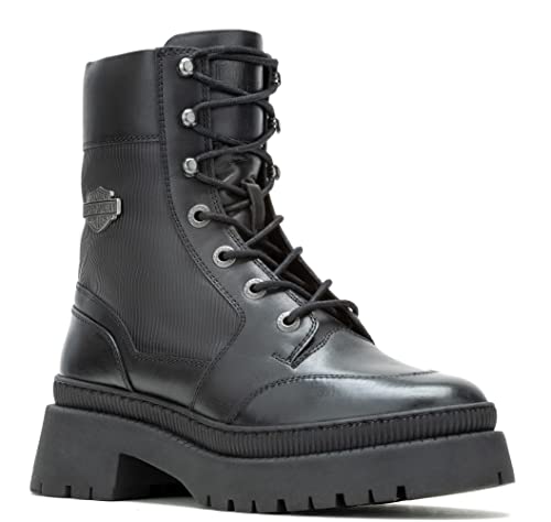 Harley-Davidson Damen Kavan 17.8 cm Lace Ankle Boot, Schwarz, 42 EU von HARLEY-DAVIDSON
