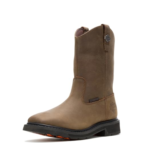 Harley-Davidson Men's Altman 10-Inch Waterproof Motorcycle Boots D93561, D93562 von HARLEY-DAVIDSON