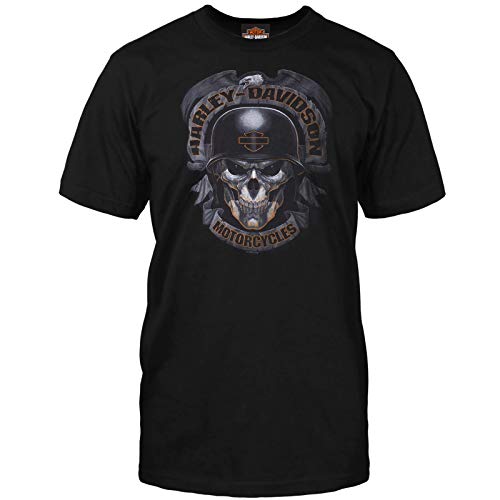 Harley-Davidson Military - Men's Black Skull Graphic T-Shirt - Baghdad | Ghoulish 3X von Harley-Davidson