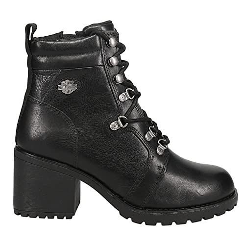 Harley-Davidson Women's MARINDA 5" LACE Motorcycle Boot, Black, 8.5 von HARLEY-DAVIDSON