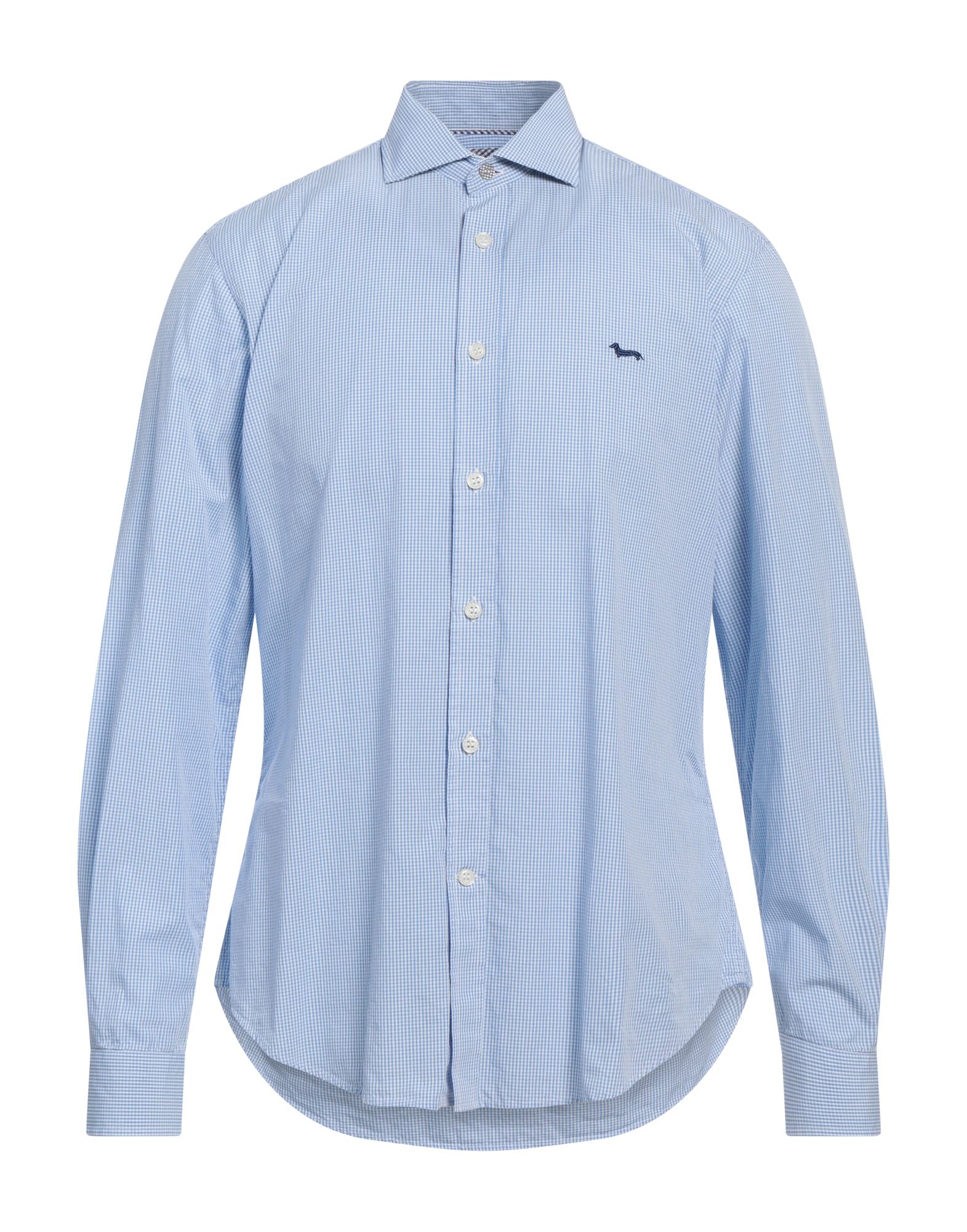 HARMONT & BLAINE Hemd Herren Azurblau von HARMONT & BLAINE