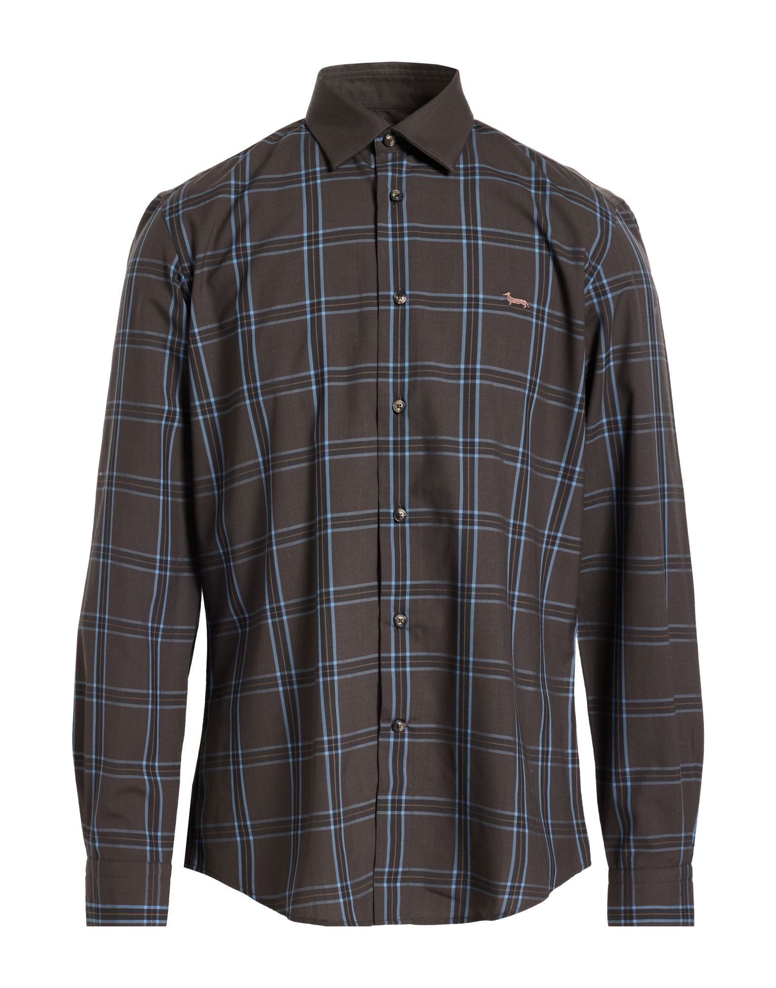 HARMONT & BLAINE Hemd Herren Braungrau von HARMONT & BLAINE