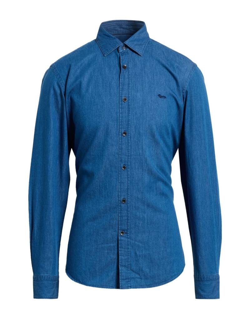 HARMONT & BLAINE Jeanshemd Herren Blau HARMONT & BLAINE Jeanshemd Herren Blau von HARMONT & BLAINE