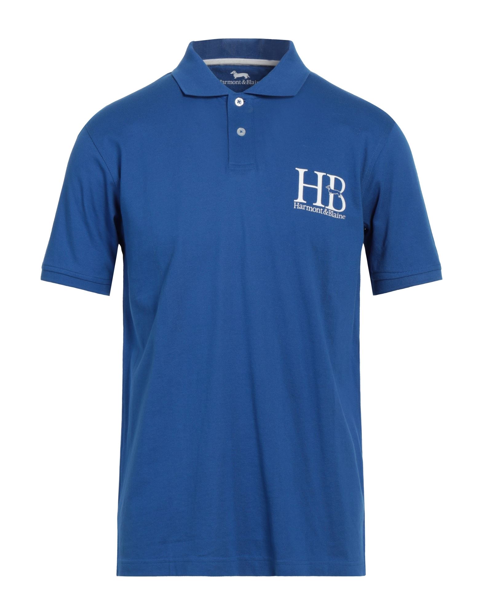 HARMONT & BLAINE Poloshirt Herren Königsblau von HARMONT & BLAINE