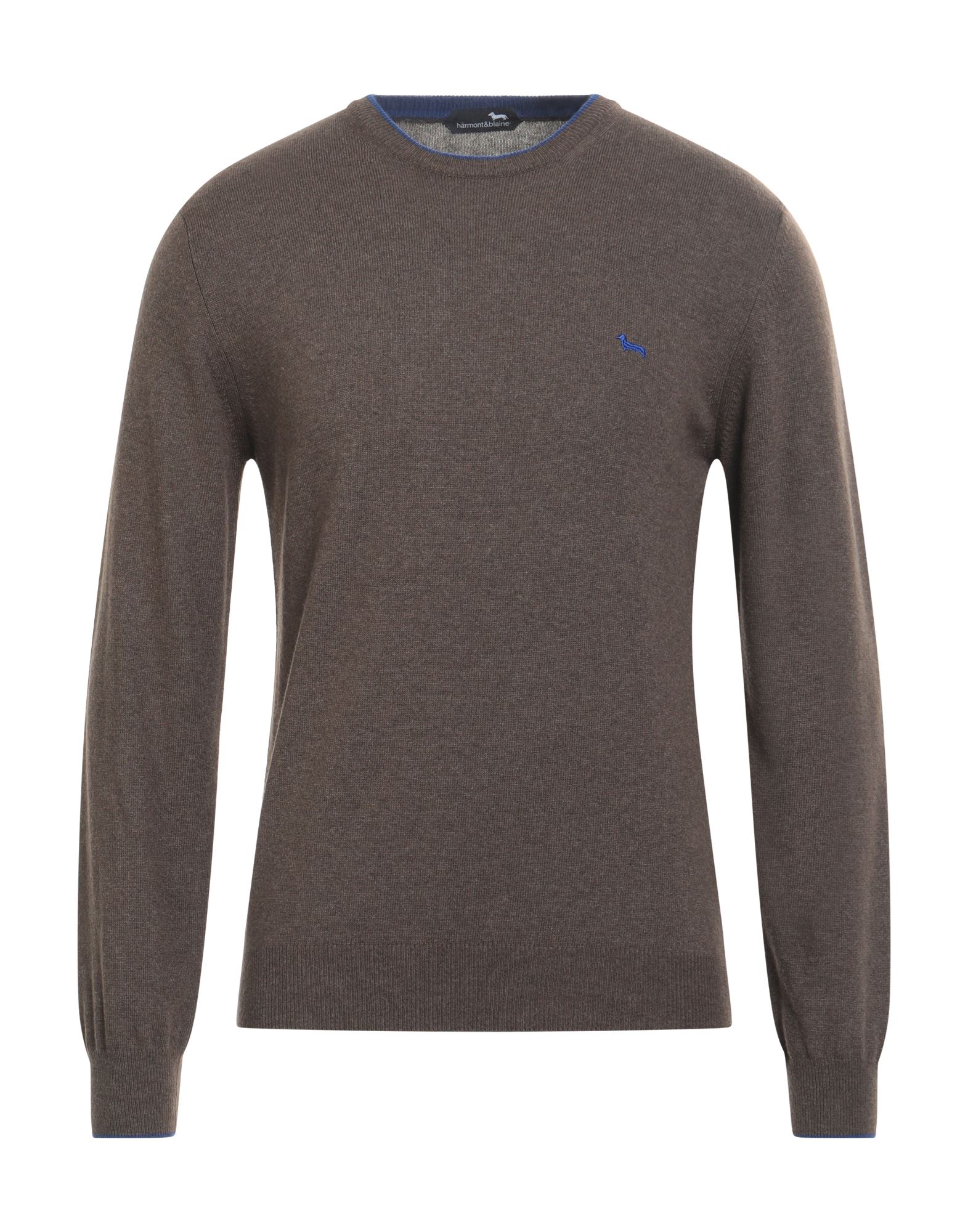 HARMONT & BLAINE Pullover Herren Dunkelbraun von HARMONT & BLAINE
