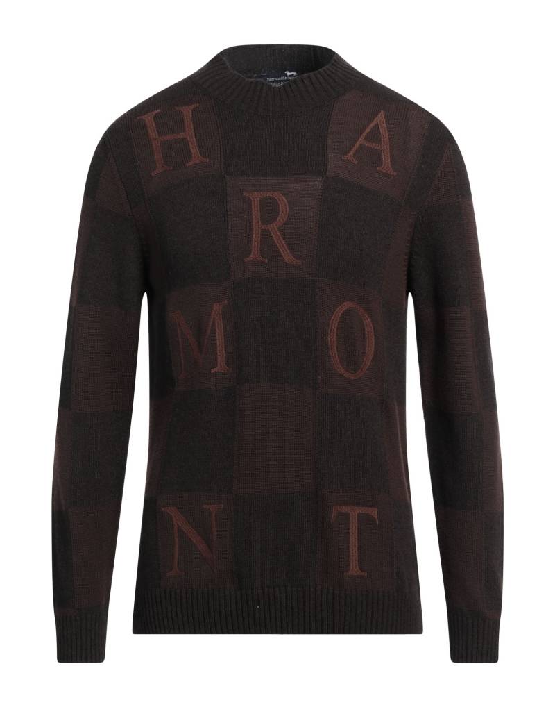 HARMONT & BLAINE Pullover Herren Dunkelbraun von HARMONT & BLAINE