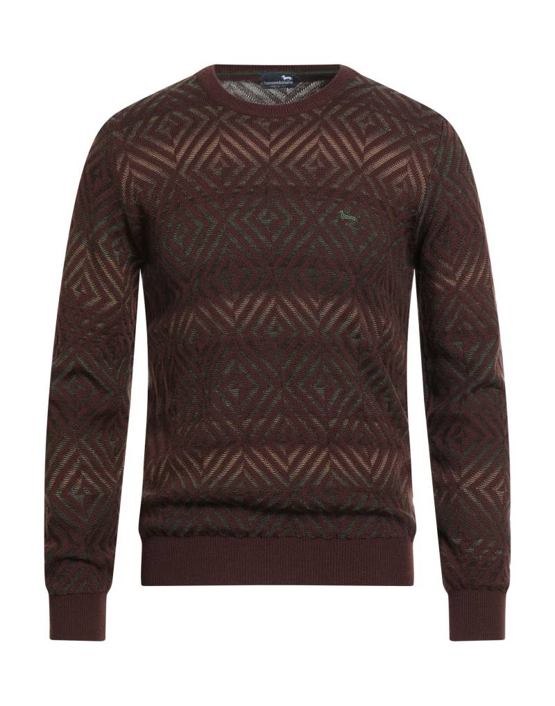 HARMONT & BLAINE Pullover Herren Dunkelbraun von HARMONT & BLAINE