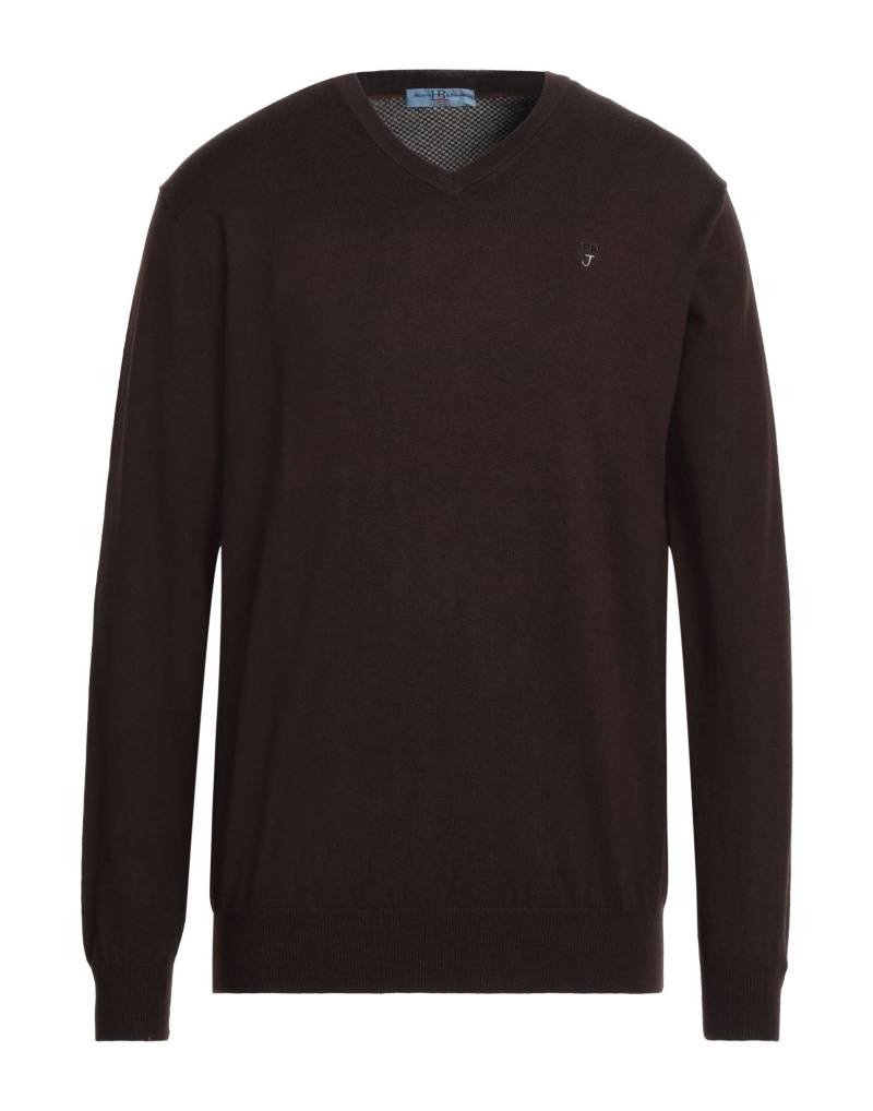 HARMONT & BLAINE Pullover Herren Dunkelbraun von HARMONT & BLAINE