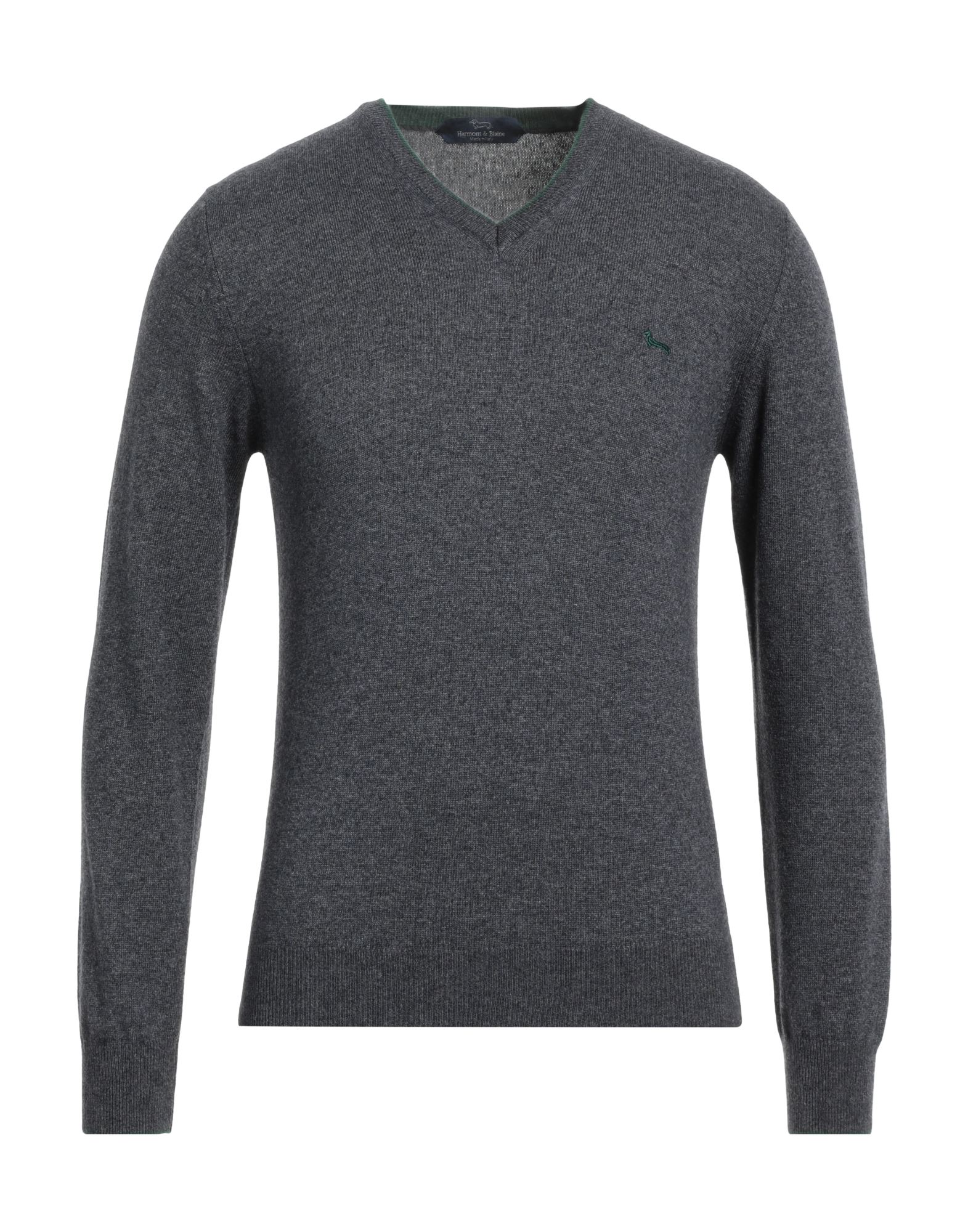 HARMONT & BLAINE Pullover Herren Granitgrau von HARMONT & BLAINE