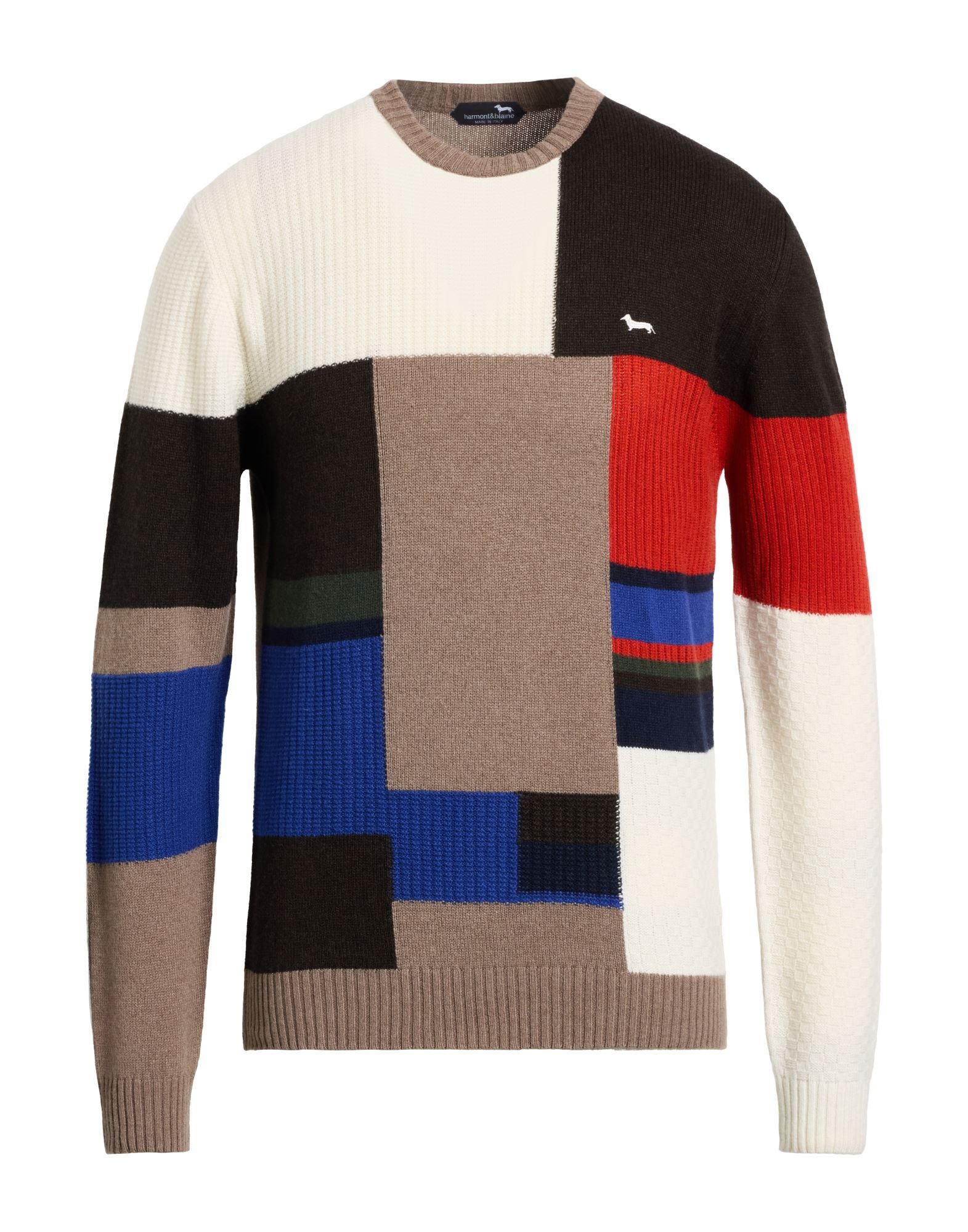 HARMONT & BLAINE Pullover Herren Maulwurfsgrau von HARMONT & BLAINE