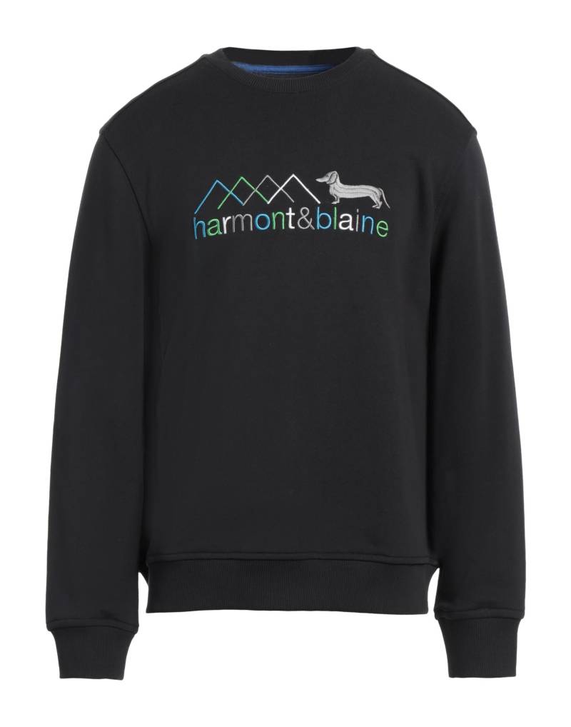 HARMONT & BLAINE Sweatshirt Herren Schwarz von HARMONT & BLAINE