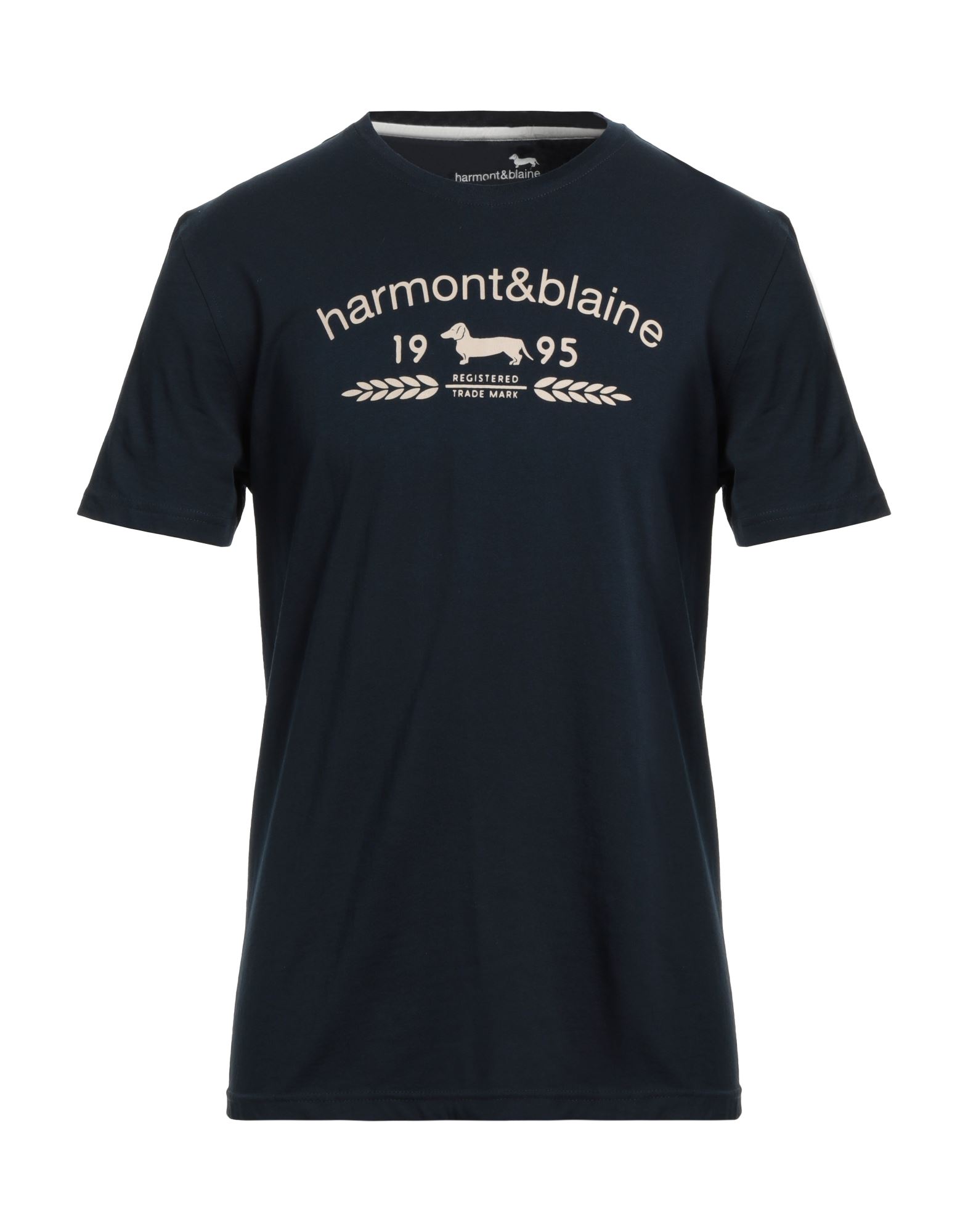 HARMONT & BLAINE T-shirts Herren Marineblau von HARMONT & BLAINE