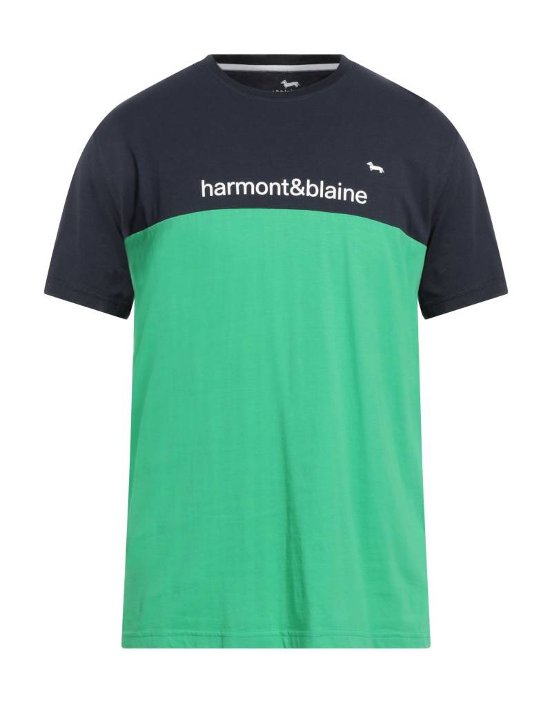 HARMONT & BLAINE T-shirts Herren Marineblau von HARMONT & BLAINE