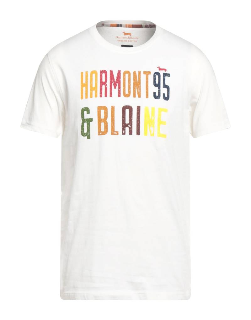 HARMONT & BLAINE T-shirts Herren Weiß von HARMONT & BLAINE