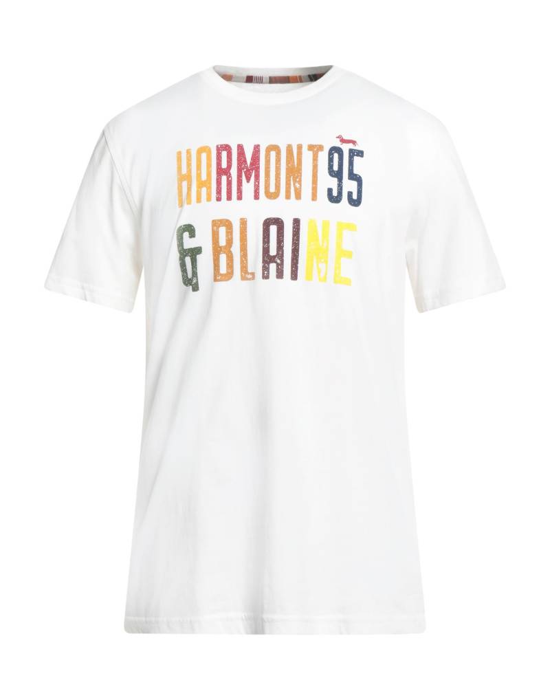 HARMONT & BLAINE T-shirts Herren Weiß von HARMONT & BLAINE