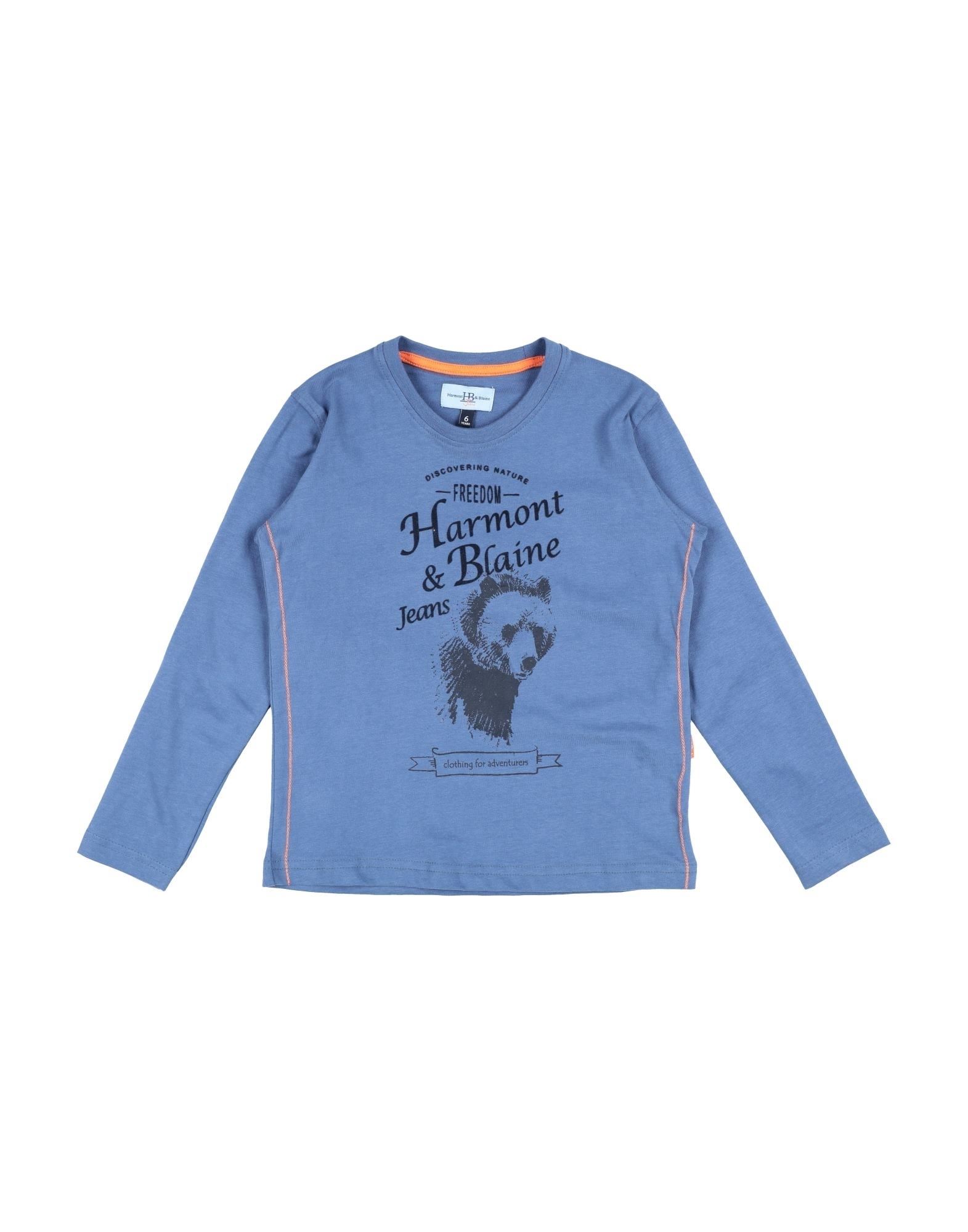 HARMONT & BLAINE T-shirts Herren Blau von HARMONT & BLAINE