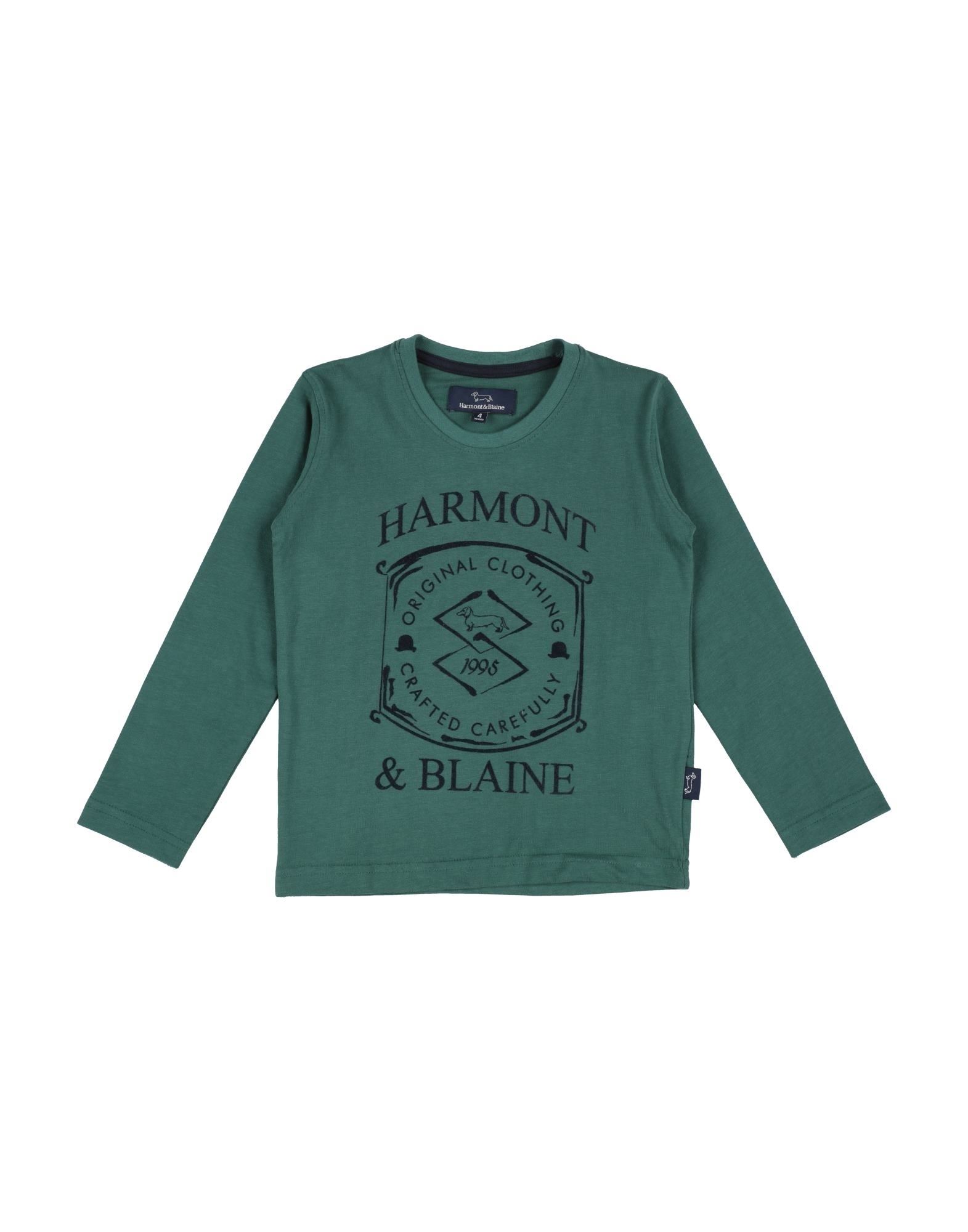 HARMONT & BLAINE T-shirts Herren Grün HARMONT & BLAINE T-shirts Herren Grün von HARMONT & BLAINE