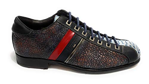 Scarpe uomo Harris fondo calcetto pelle crack piombo/ pit oceano/ arancio U17HA119 42 Scarpe uomo Harris fondo calcetto pelle crack piombo/ pit oceano/ arancio U17HA119 42 von HARRIS FIRENZE