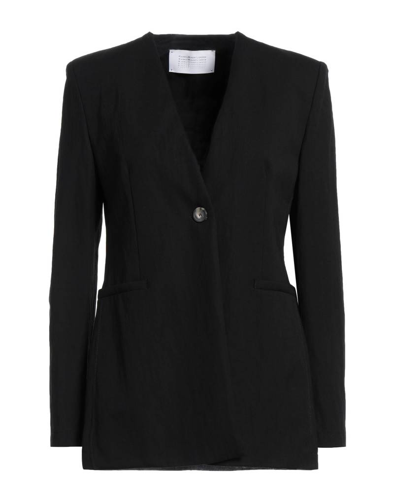 HARRIS WHARF LONDON Jacke & Anorak Damen Schwarz von HARRIS WHARF LONDON
