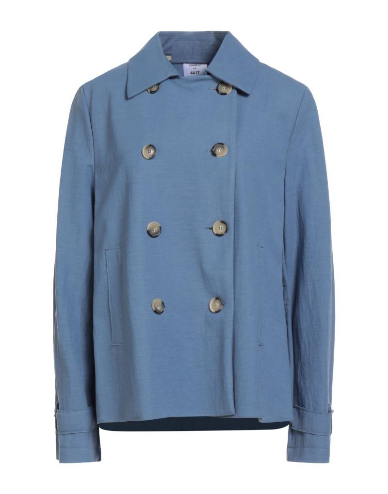 HARRIS WHARF LONDON Jacke & Anorak Damen Taubenblau von HARRIS WHARF LONDON