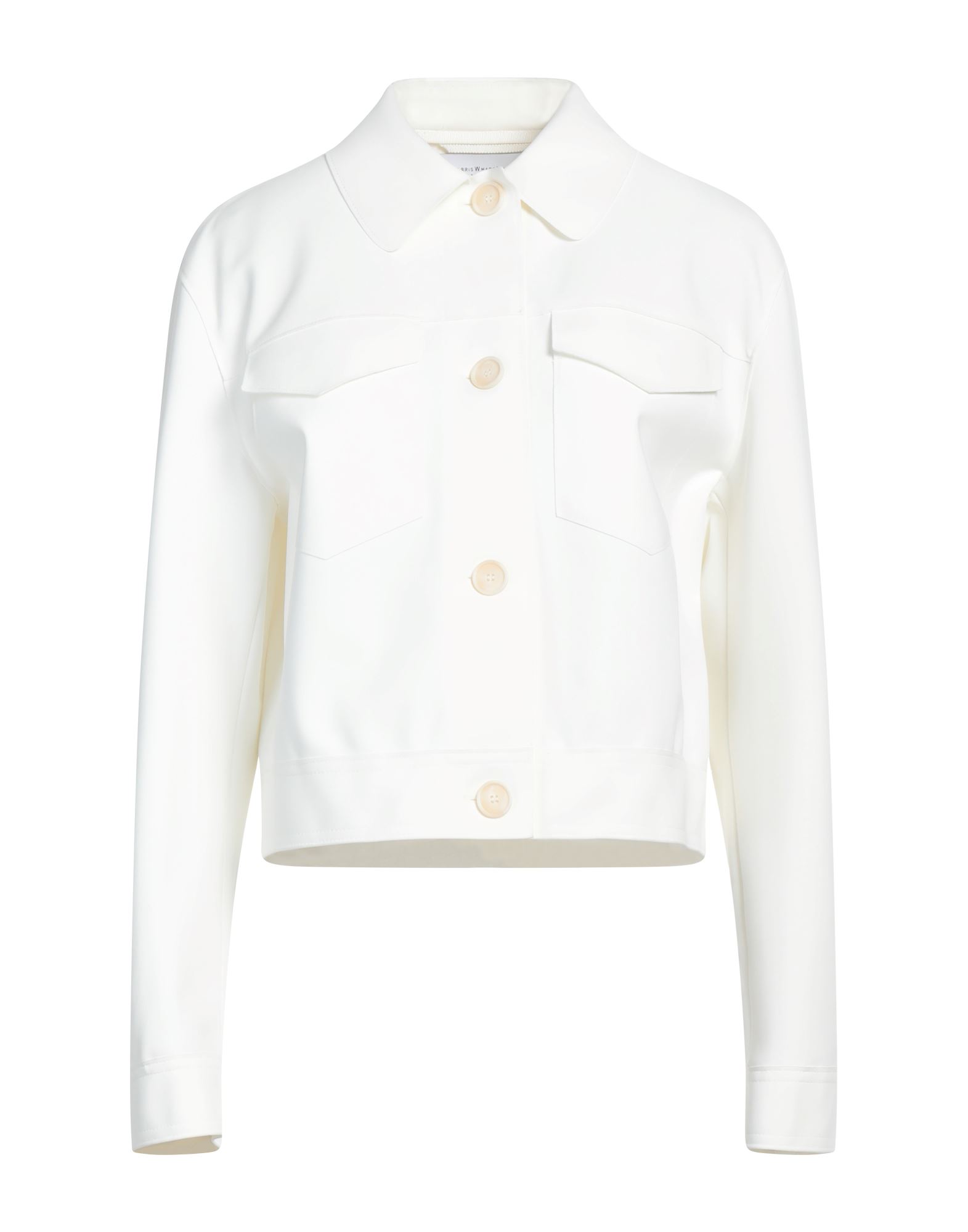 HARRIS WHARF LONDON Jacke & Anorak Damen Weiß von HARRIS WHARF LONDON