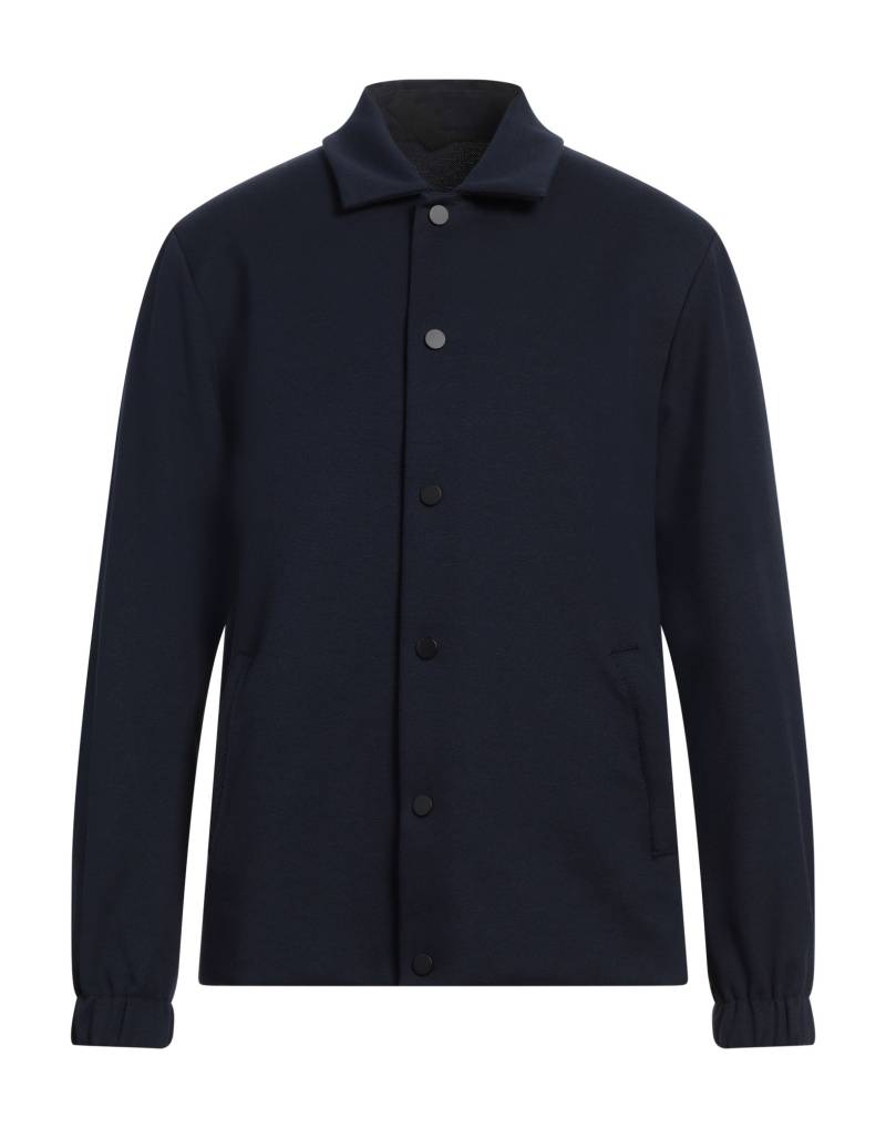 HARRIS WHARF LONDON Jacke & Anorak Herren Marineblau von HARRIS WHARF LONDON