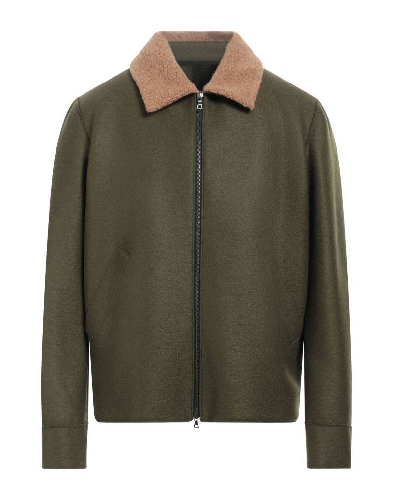 HARRIS WHARF LONDON Jacke & Anorak Herren Militärgrün von HARRIS WHARF LONDON