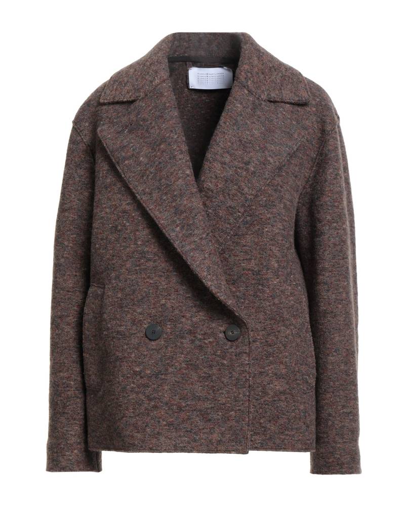 HARRIS WHARF LONDON Mantel Damen Schokobraun von HARRIS WHARF LONDON